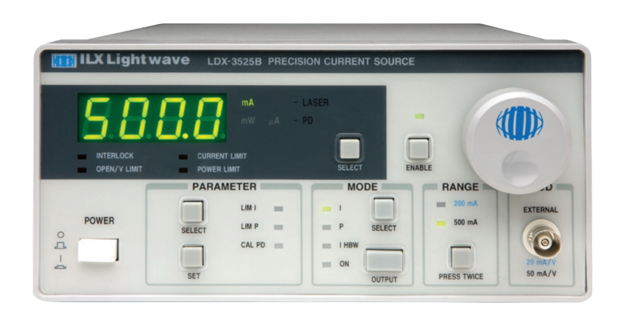 ILX Lightwave LDX-3565: Precision Current Source, 2/6 A, LDX-3500B Series