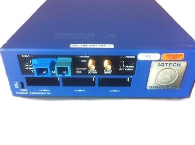 IneoQuest Singulus G10 Digital Video IPTV Tester