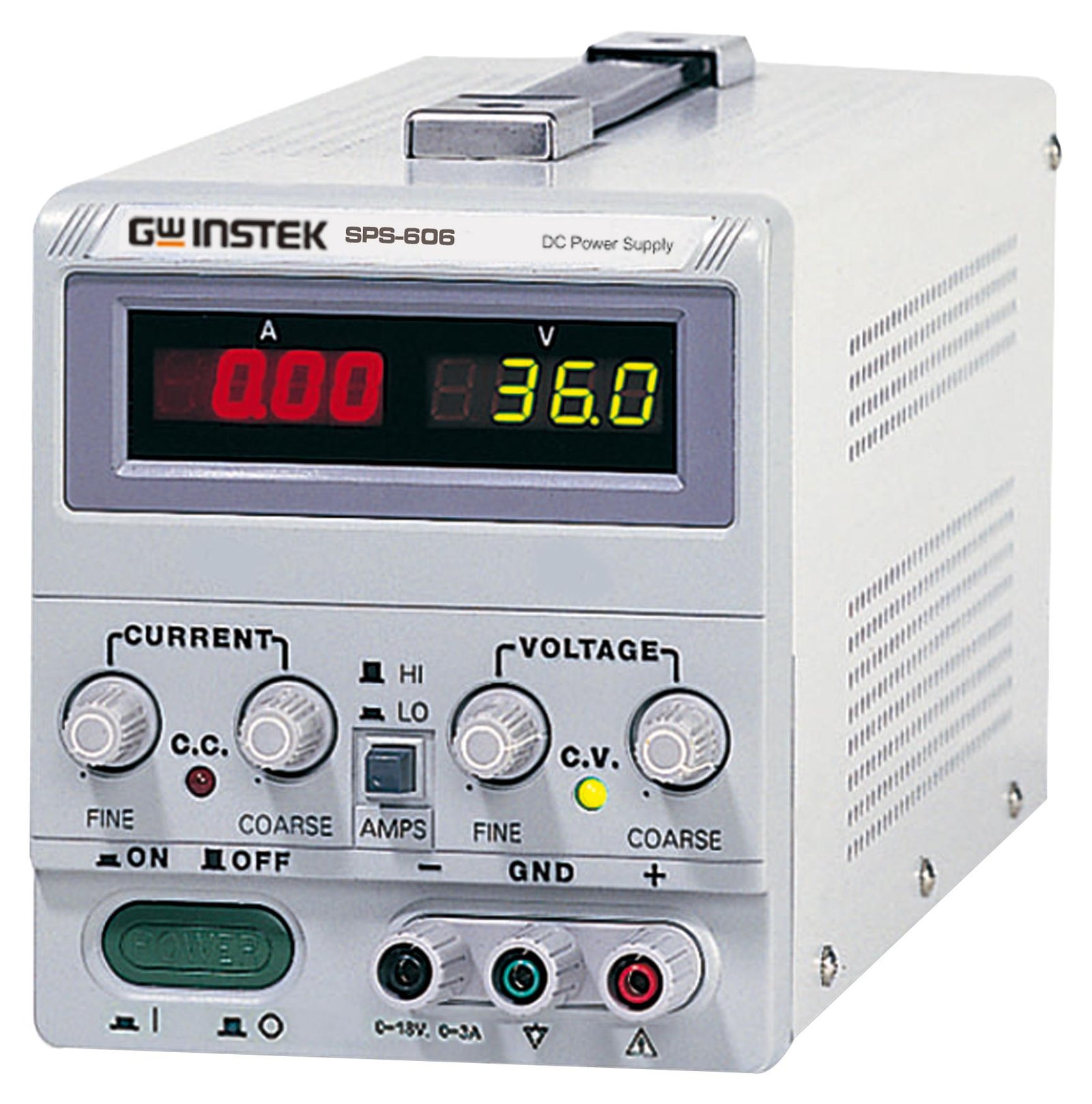 Instek SPS-606 0-60V 0-6A DC Power Supply Switch Mode