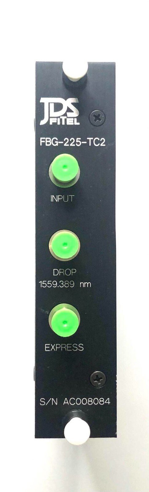 JDS FITEL FBG-225TC2 SINGLE CHANNEL FIXED DROPED MODULE 50GHZ