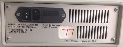 JDSU Oprel BBS-30-F1-131 / Optical Broadband Light Source