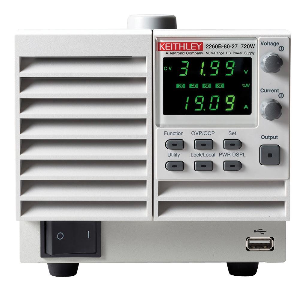 Keithley 2260B-30-72 – Programmable DC Power Supply, 30V, 72A, 720W