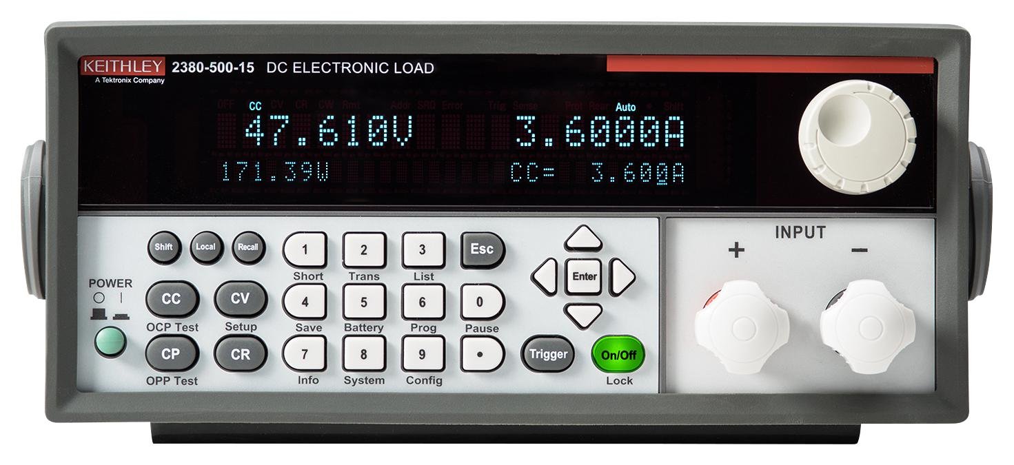 Keithley 2380-500-15 DC Electronic Load – 500V, 15A, GPIB/USB/RS232