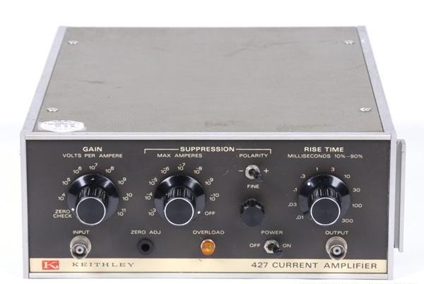 Keithley 427 Current Amplifier, 117 Volts @ 14 Amps, 234 Volts @ 18 Amps