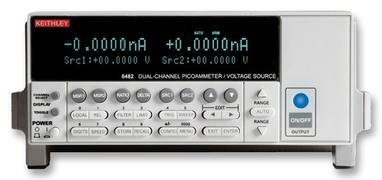 Keithley 6482 Dual-Channel Picoammeter/Voltage Source