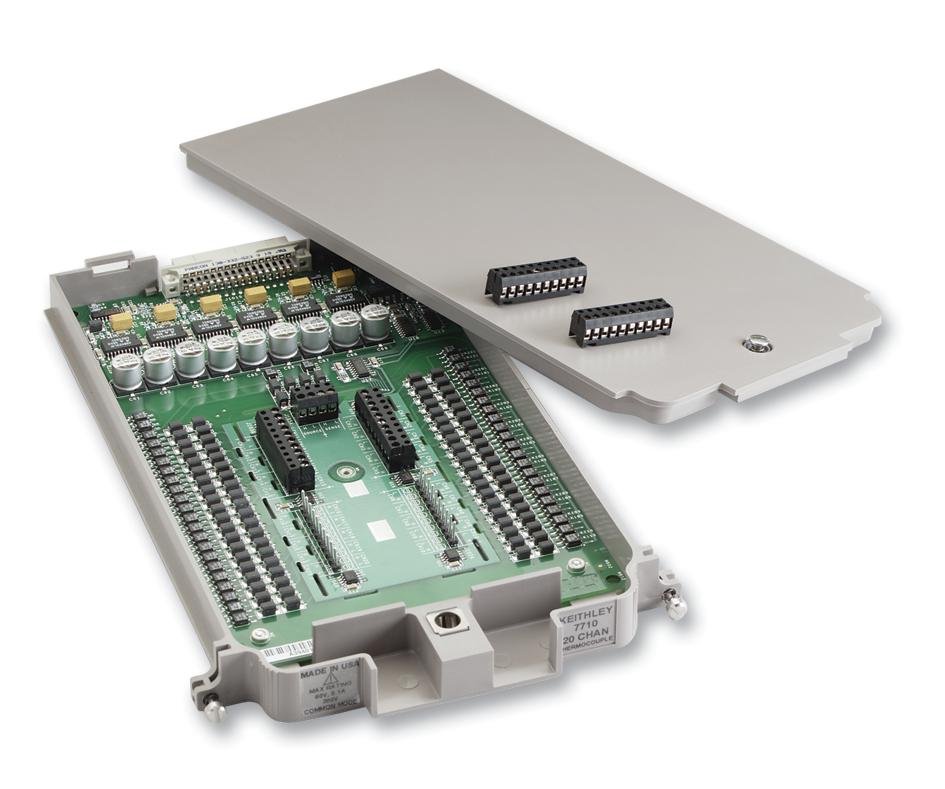 Keithley 7710 20 Channel Solid State/Long Life Differential Multiplexer Card with Auto CJC