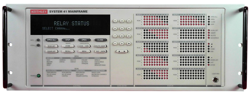 Keithley System41 RFMicrowave Signal Routing Mainframe