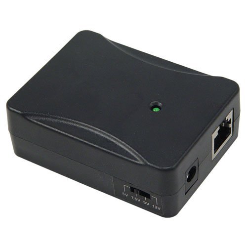 L-Com BT-CAT5-R0512 100/1000 Base-T Power Over Ethernet Splitter/Tap