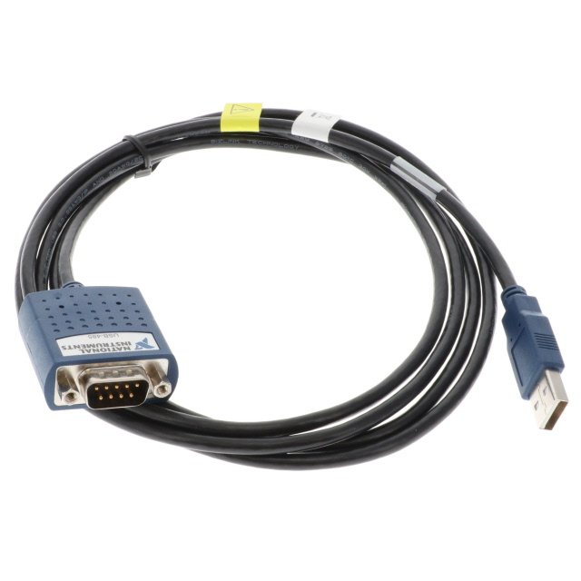 NI USB-485 1-Port USB RS485 RS422 Serial Interface Device Cable (2 Meters)