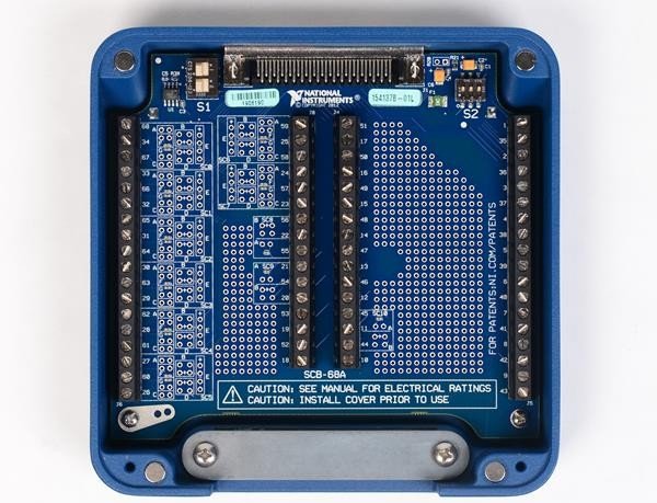 NI SCB-68A 68-Pin Shielded Connector I/O Connector Block