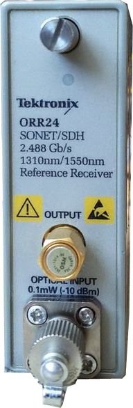 Tektronix ORR24 2.488Gb/s SDH/SONET Optical Reference Receiver