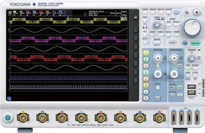 Yokogawa DLM5038 350MHz Mixed Signal Oscilloscope 1 Yokogawa DLM5038 350MHz Mixed Signal Oscilloscope